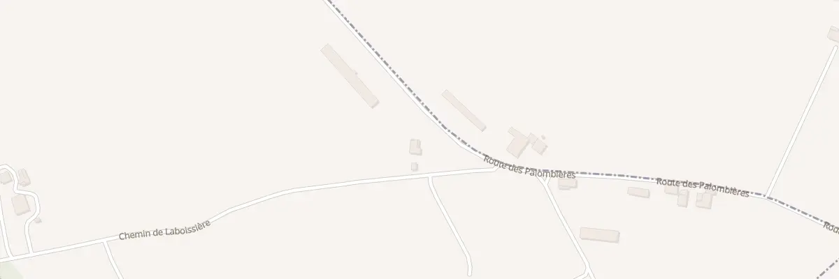 Plan du 708 Rte des Palombières à Anthé