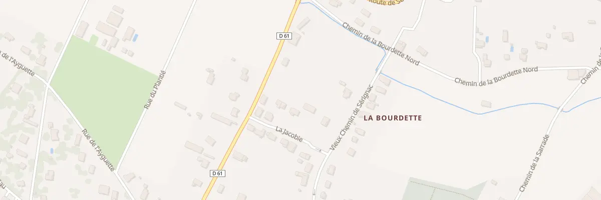 Plan du 458 Rte de Sérignac à Beaumont-de-Lomagne