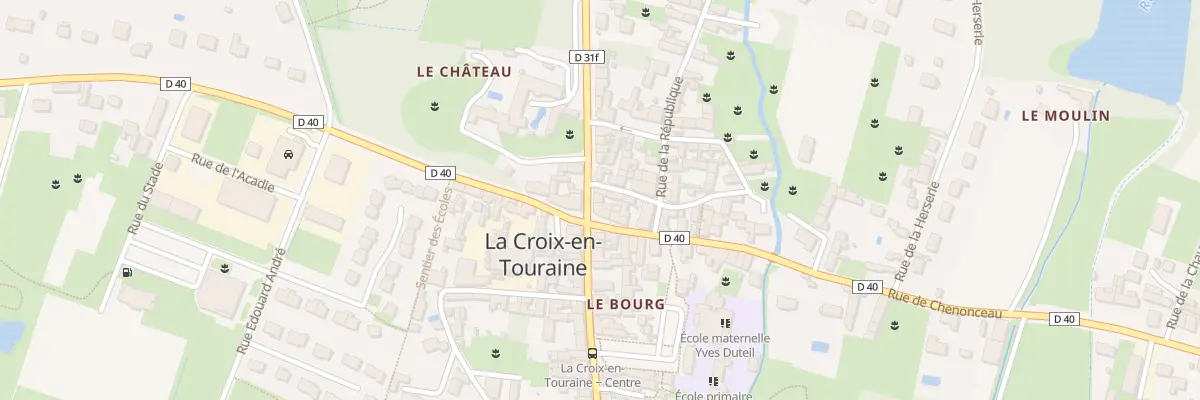 Plan du 4 Rue d’Amboise à La Croix-en-Touraine