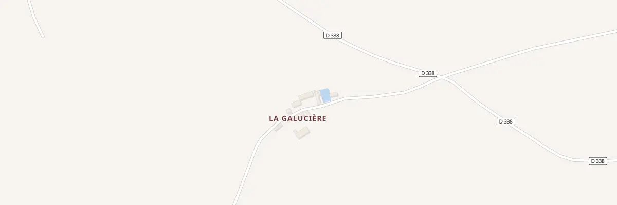 Plan du 1 La Caluciere à La Bazoche-Gouet