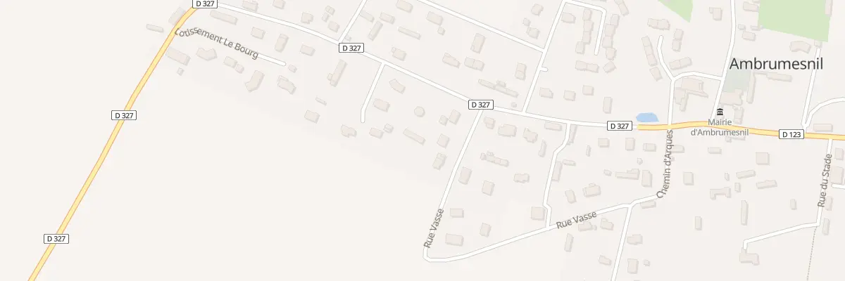 Plan du 939 Rue de l’Ancienne Mare à Ambrumesnil