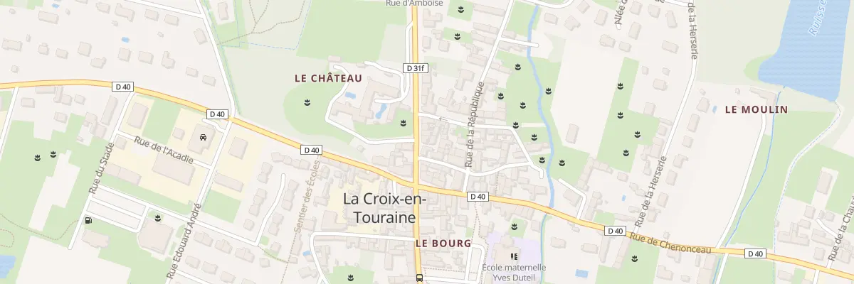 Plan du 10 Rue d’Amboise à La Croix-en-Touraine