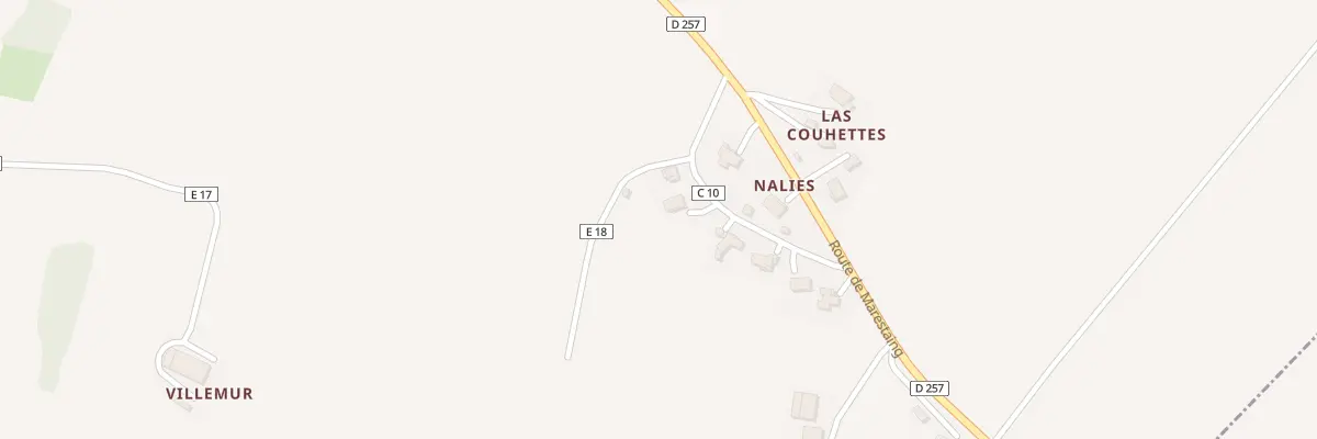 Plan du 74 Che de Nalies à Monferran-Savès