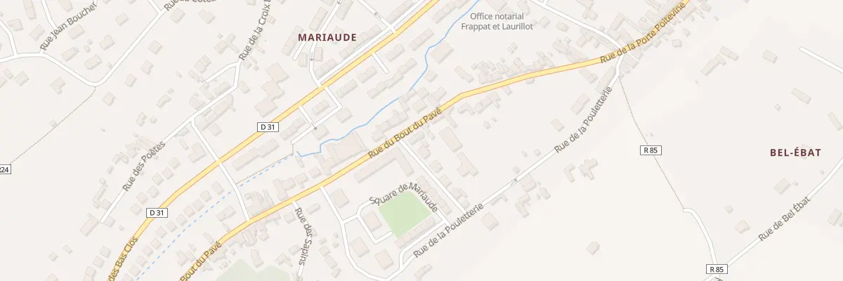 Plan du 3 Rue du Bout du Pave à Loches