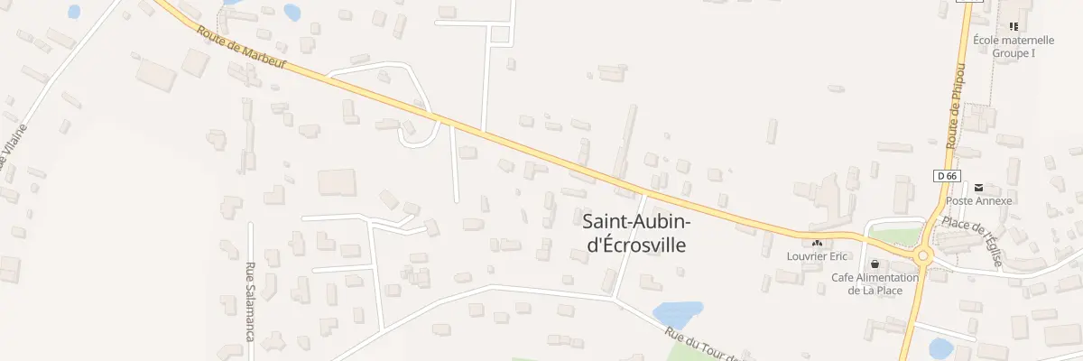 Plan du 11 Rte de Marbeuf à Saint-Aubin-d’Écrosville