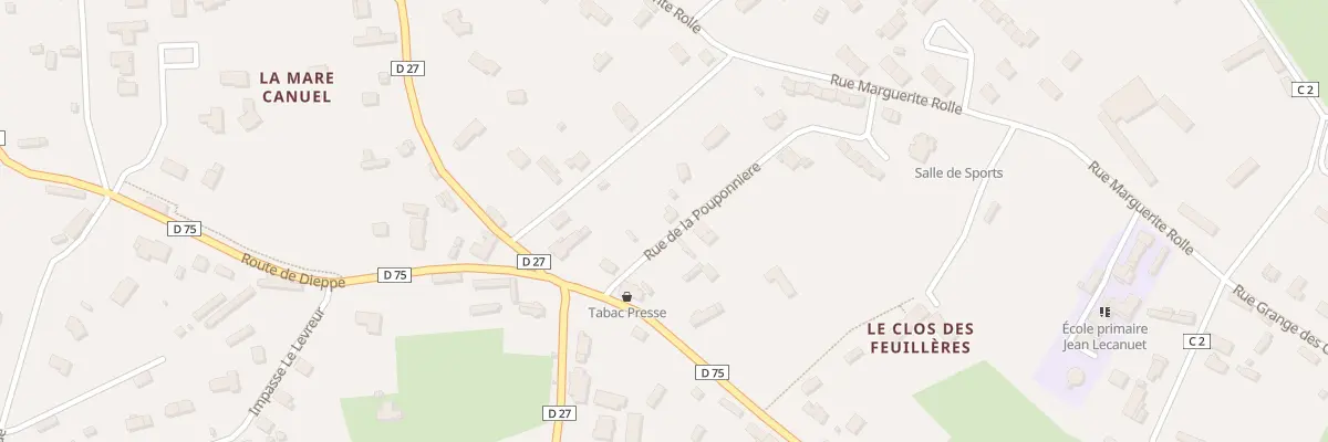 Plan du 3 Rue de la Pouponniere à Varengeville-sur-Mer
