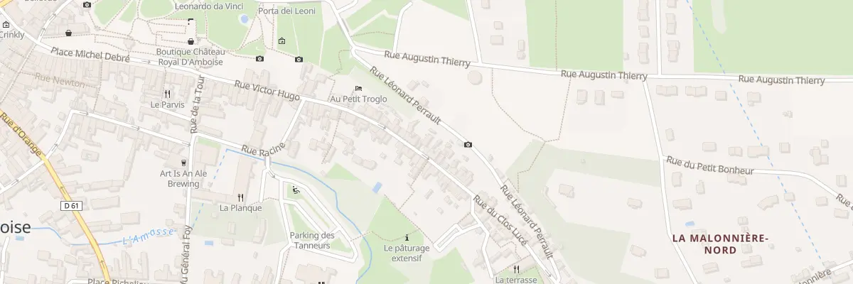 Plan du 73 Rue Victor Hugo à Amboise