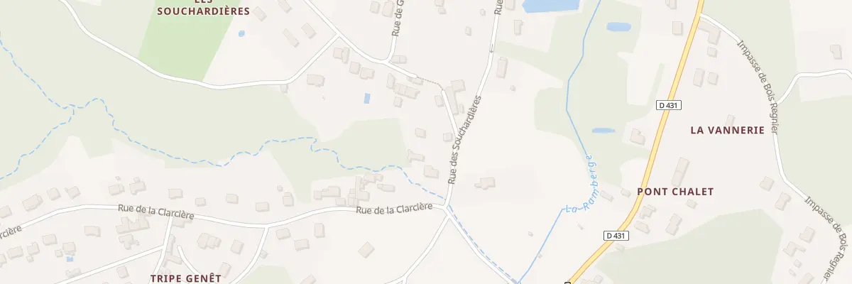 Plan du 32 Rue des Souchardières à Saint-Ouen-les-Vignes