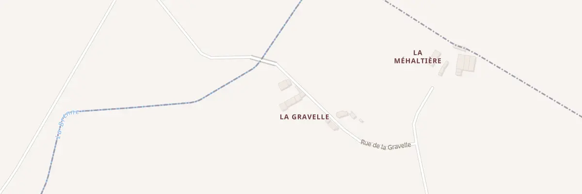 Plan du 61 La Gravelle à Saint-Gourgon