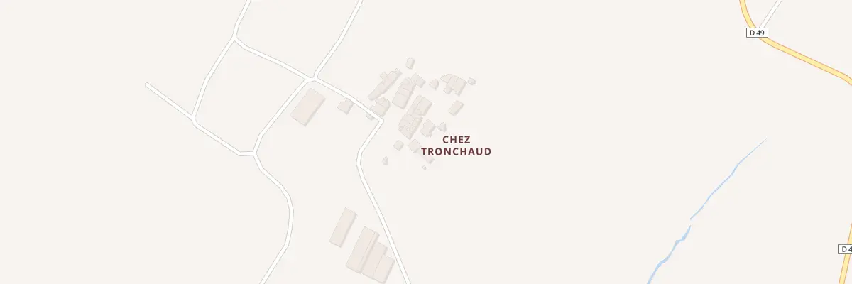 Plan du 12 Chez Tronchaud à La Croix-sur-Gartempe
