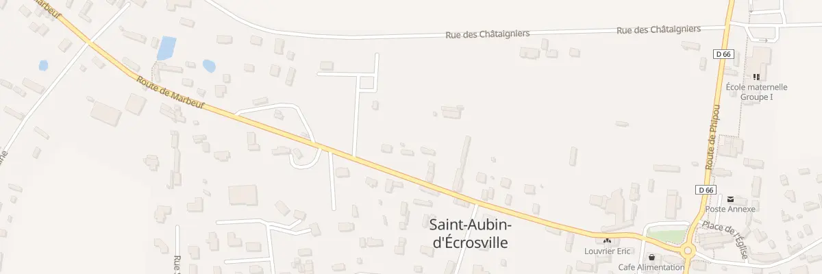 Plan du 16 Rte de Marbeuf à Saint-Aubin-d’Écrosville