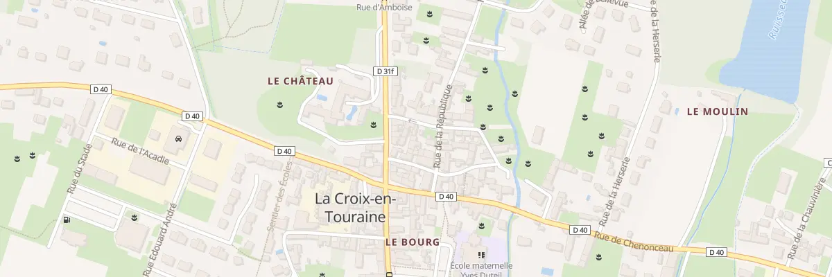 Plan du 8B Rue d’Amboise à La Croix-en-Touraine