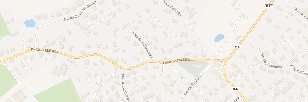 Plan du 2C All de la Chaumière à Pissy-Pôville