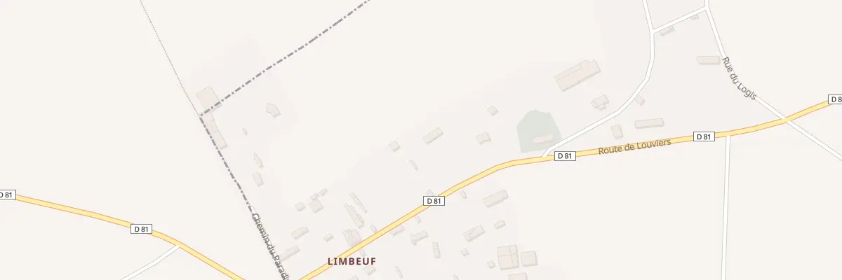 Plan du 10 Rte de Louviers à Criquebeuf-la-Campagne