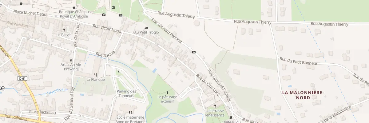 Plan du 89 Rue Victor Hugo à Amboise