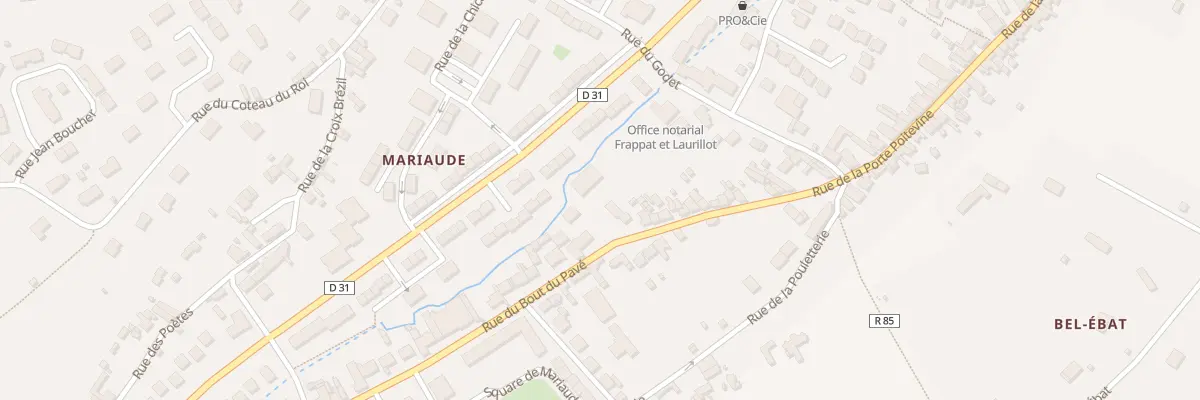 Plan du 112 Rue Porte Poitevine à Loches