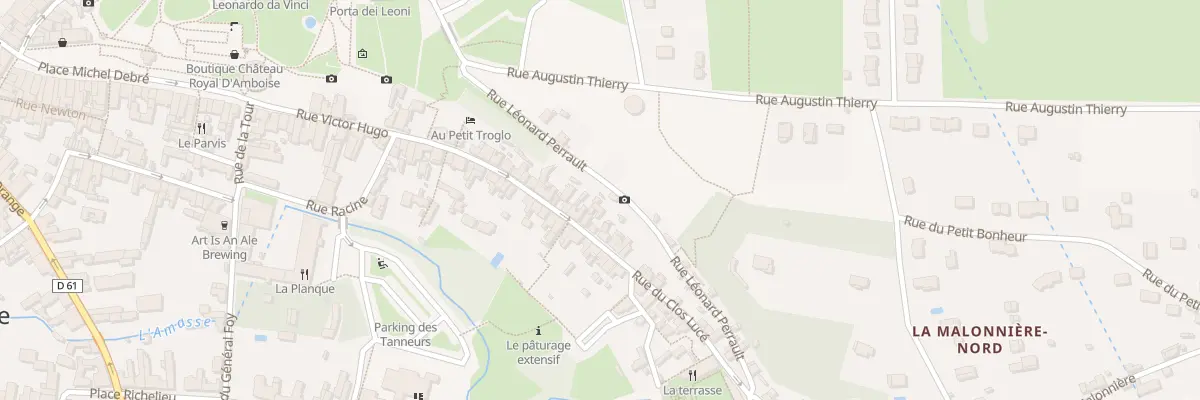 Plan du 83 Rue Victor Hugo à Amboise