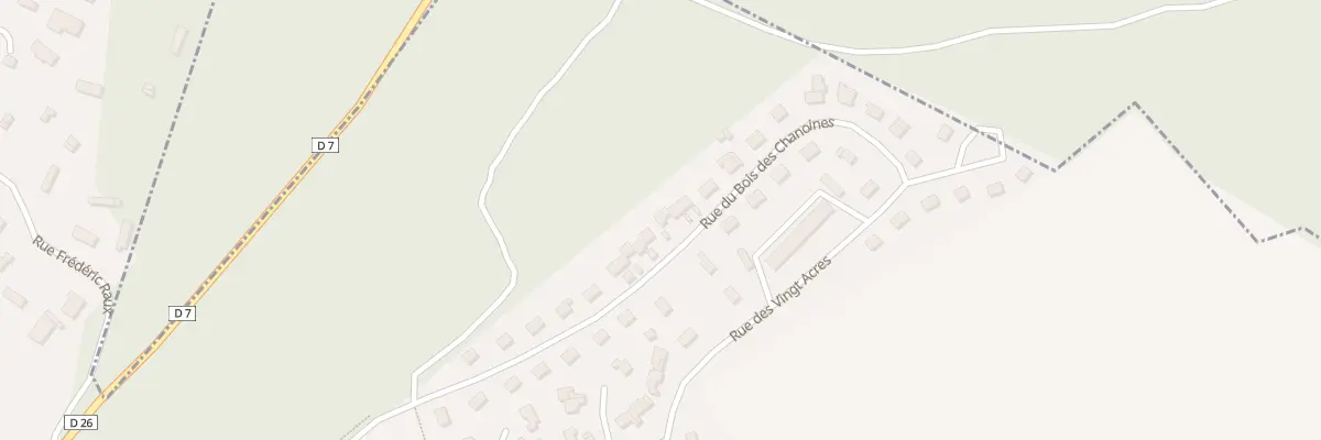 Plan du 17B Rue du Bois des Chanoines à La Saussaye