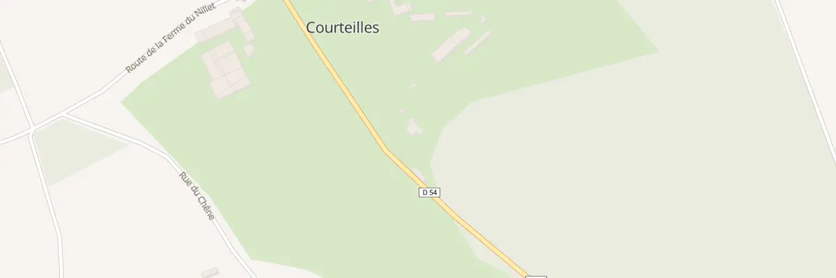 Plan du 72 Le Chateau de Courteilles à Courteilles