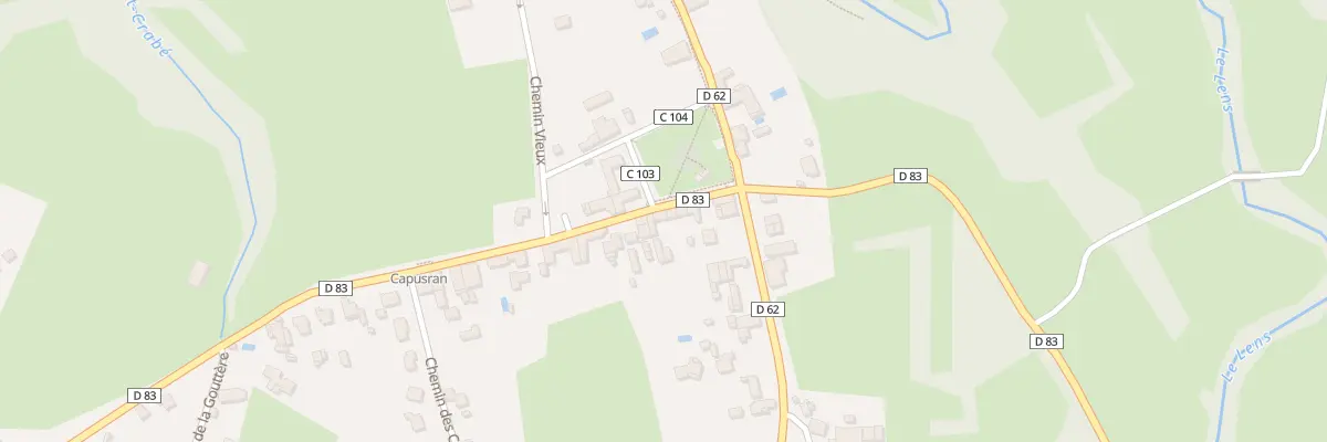 Plan du 7 Rue de Capsuran à Cassagne