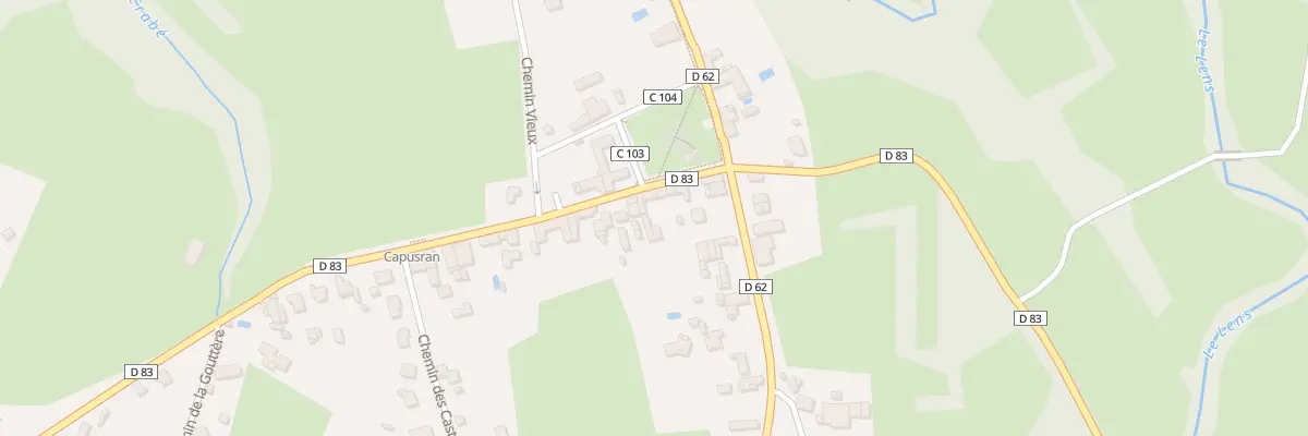 Plan du 9 Rue de Capsuran à Cassagne