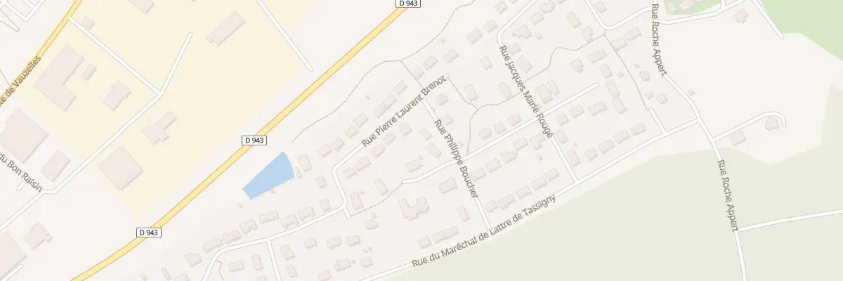 Plan du 7 Rue Philippe Boucher à Loches