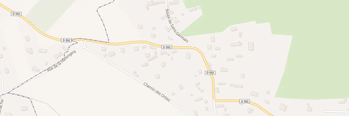 Plan du 3 Rte de Bec Thomas à La Harengère