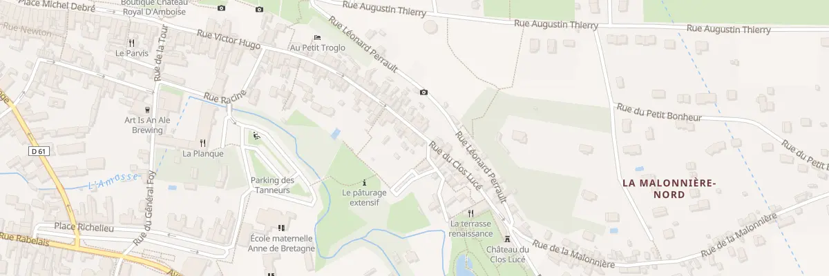 Plan du 120 Rue Victor Hugo à Amboise