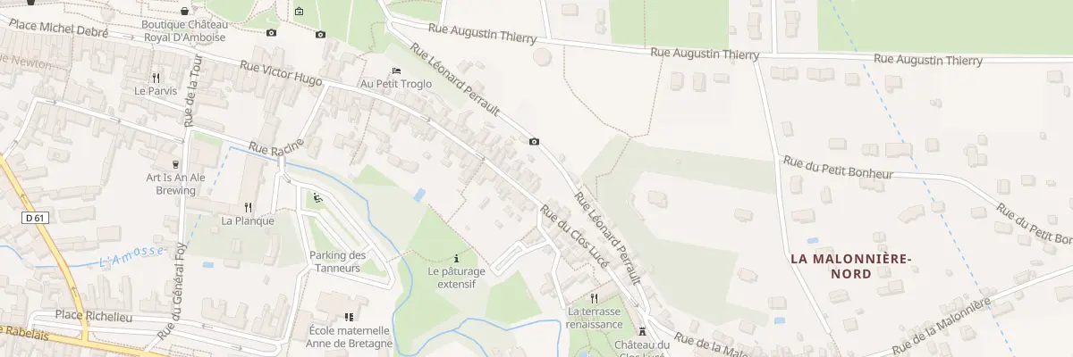 Plan du 99 Rue Victor Hugo à Amboise