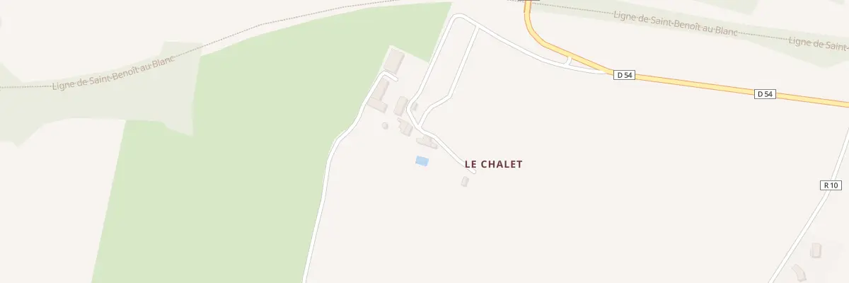 Plan du 5091 Le Chalet à Concremiers
