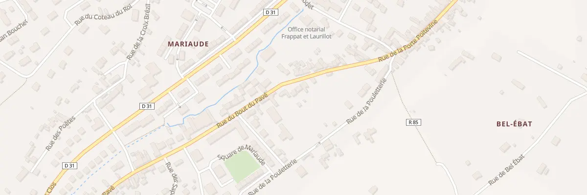 Plan du 89 Rue Porte Poitevine à Loches
