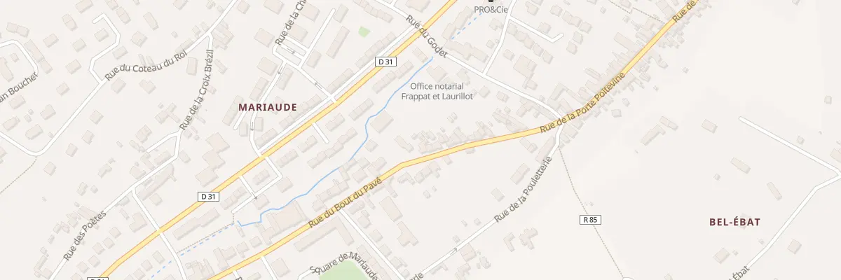 Plan du 106 Rue Porte Poitevine à Loches