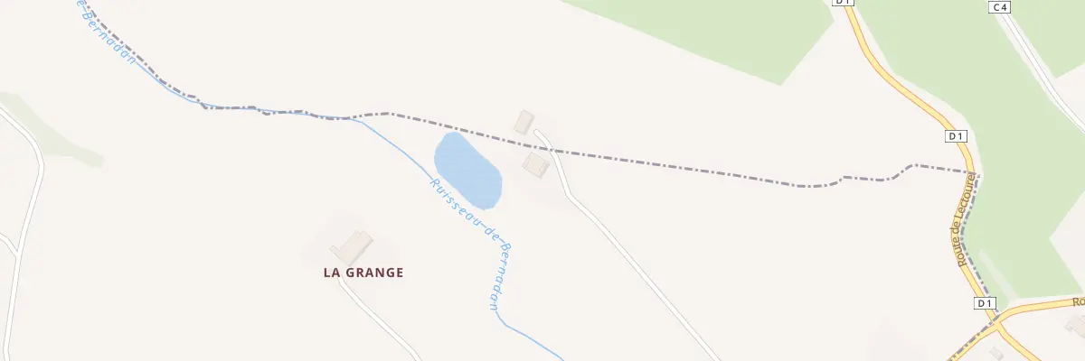 Plan de Bardonnier Moulin Neuf Pec à Cabanac-Séguenville