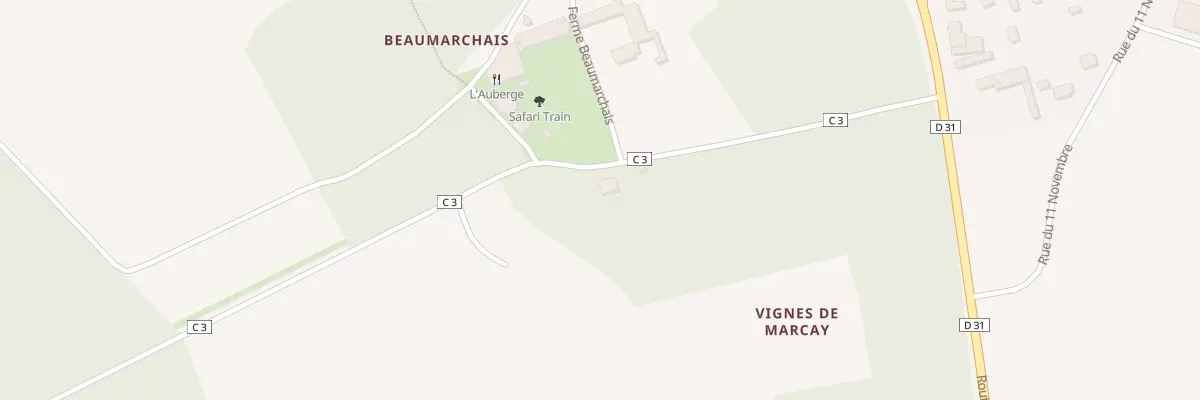 Plan du 86 Vignes de Marcay à Autrèche