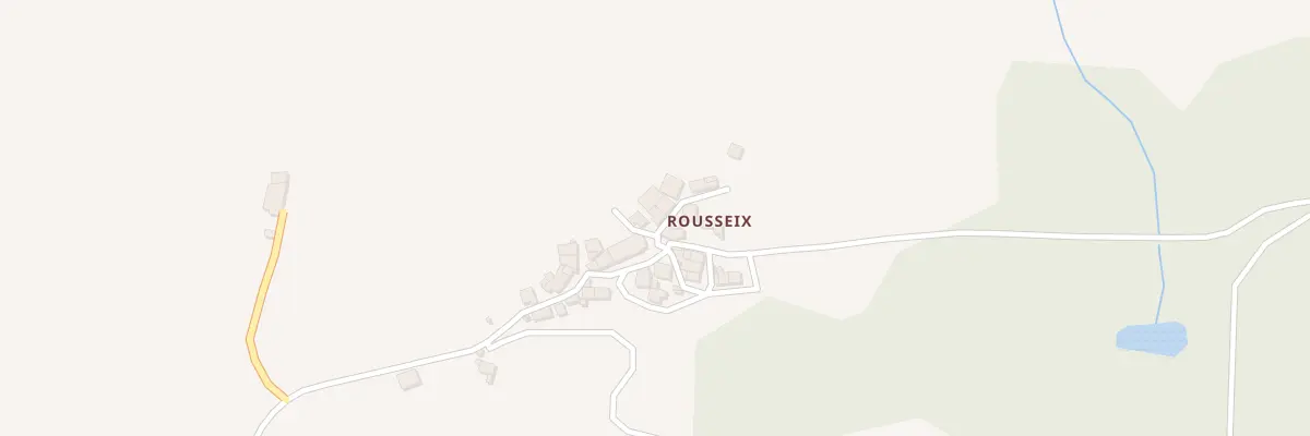 Plan du 12 Rousseix à Blond