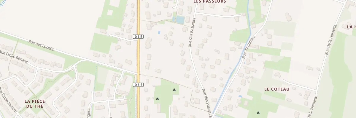 Plan du 10 Rue des Passeurs à La Croix-en-Touraine