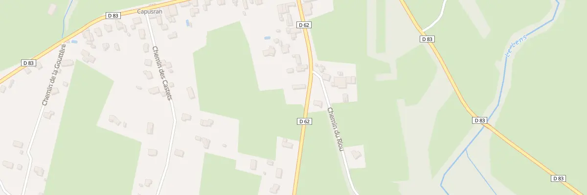 Plan du 4 Rte de Marsoulas à Cassagne