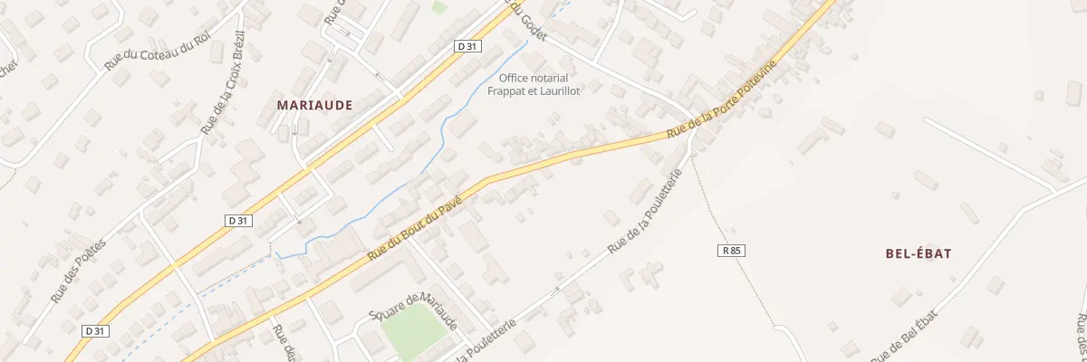 Plan du 83 Rue Porte Poitevine à Loches