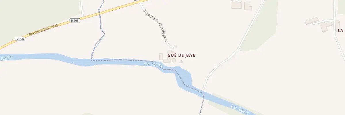 Plan du 5 Gue de Jaye à Saint-Pantaly-d’Excideuil