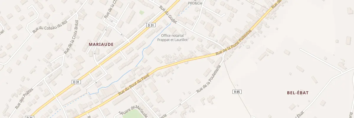 Plan du 102 Rue Porte Poitevine à Loches