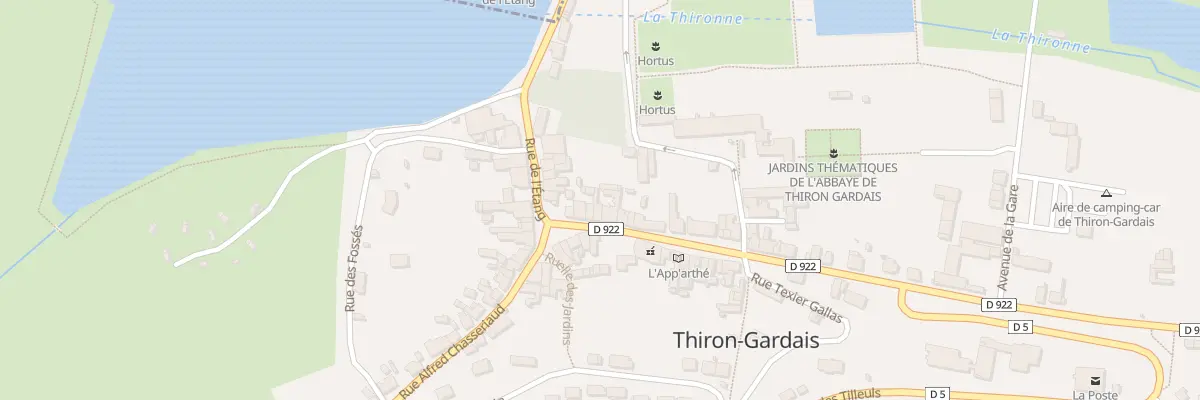 Plan du 9 Rue du Commerce à Thiron-Gardais