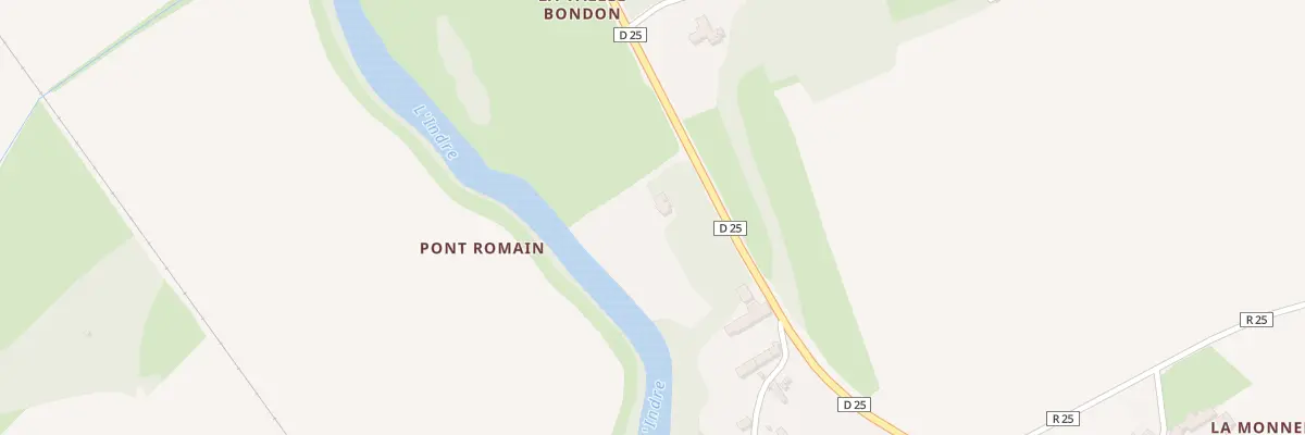 Plan du 2 L’Isle Auger à Chambourg-sur-Indre