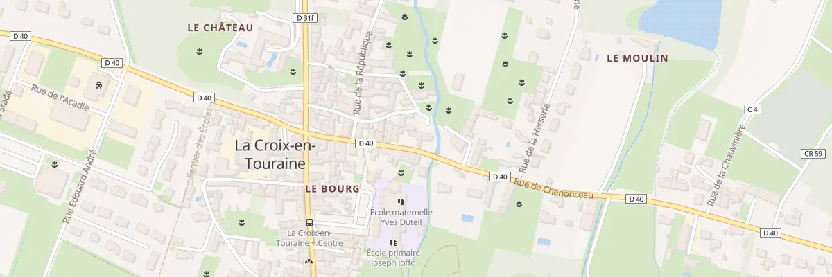 Plan du 17 Rue de Chenonceaux à La Croix-en-Touraine