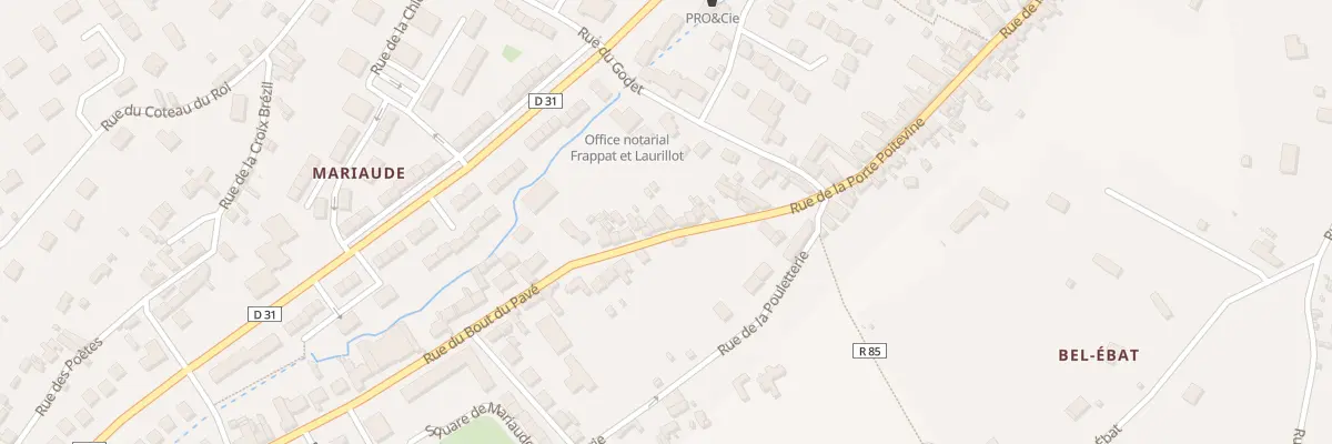 Plan du 98 Rue Porte Poitevine à Loches