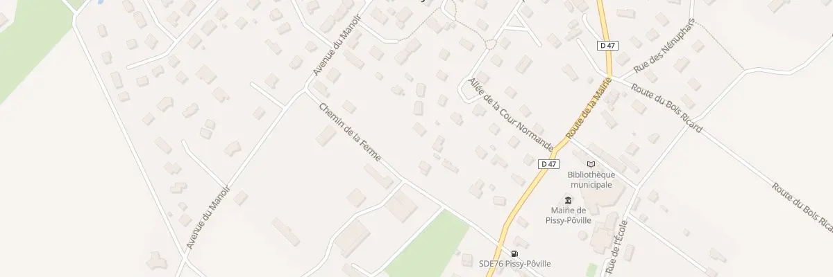Plan du 134 Che de la Ferme à Pissy-Pôville