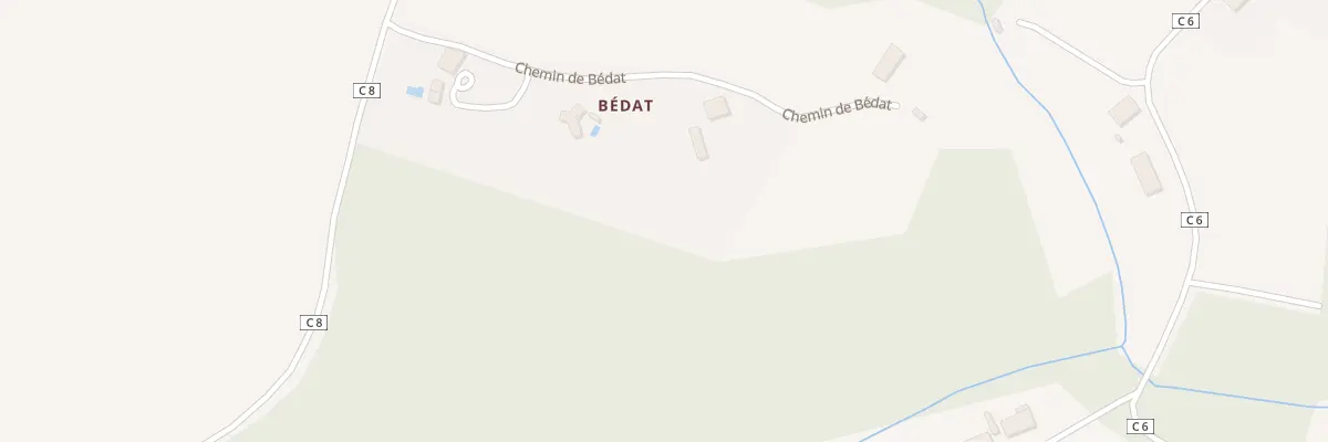 Plan du 5047 Bedat à Saint-Arroumex