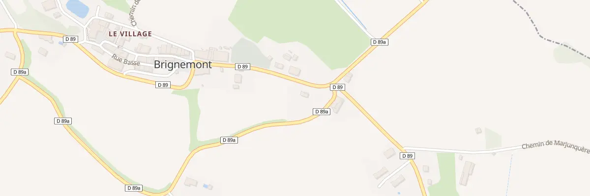 Plan du 140 Le Village à Brignemont