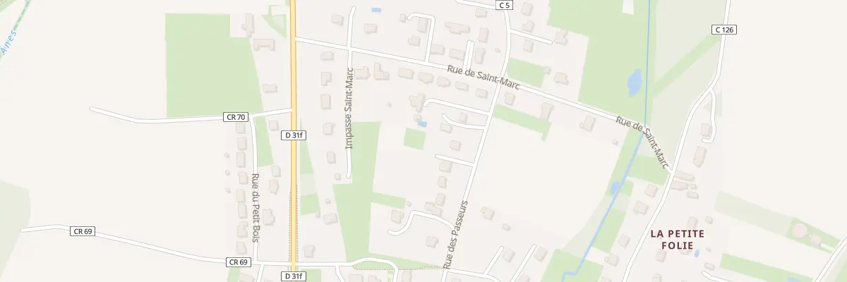 Plan du 36 Rue des Passeurs à La Croix-en-Touraine