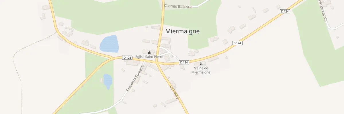 Plan du 4 Rue du Pressoir à Miermaigne