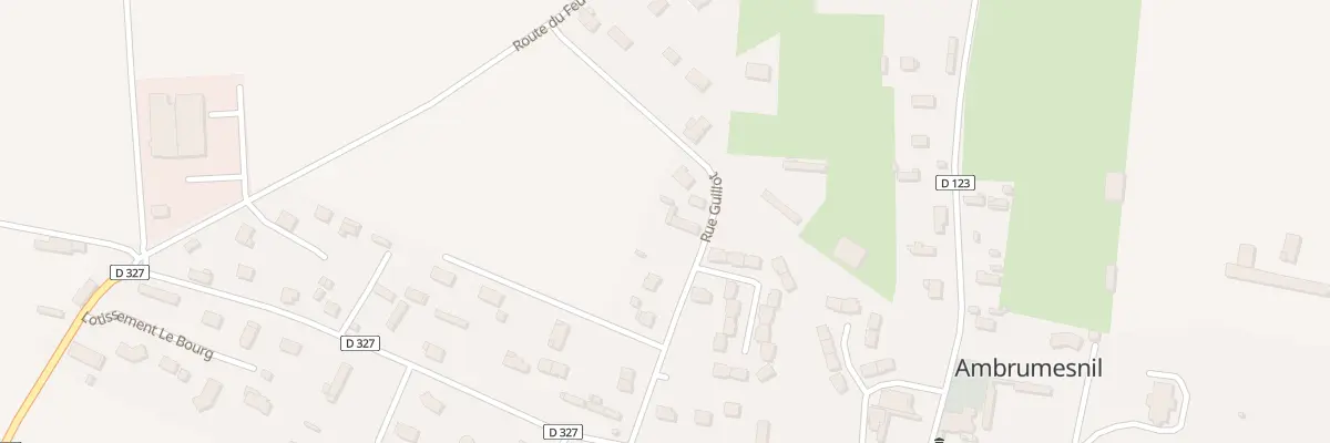 Plan du 139 Rue Guillot à Ambrumesnil